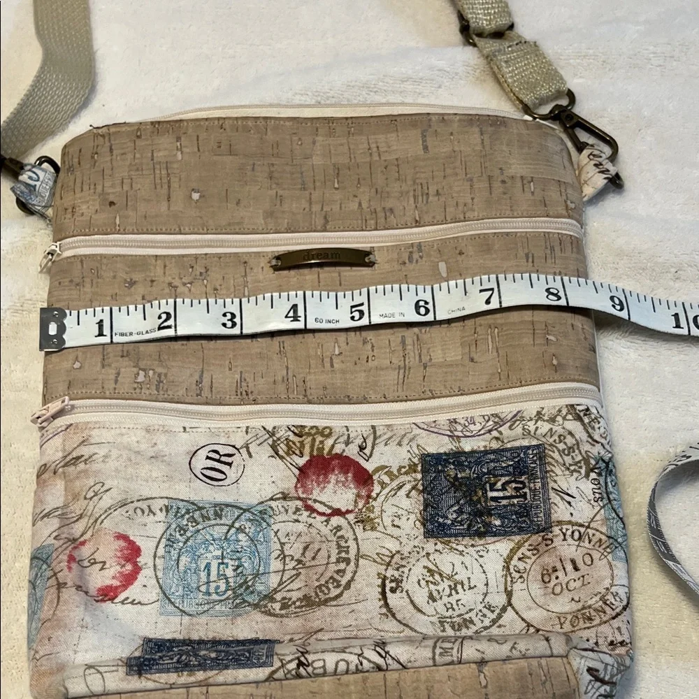Dream Beige and Cream Crossbody Bag